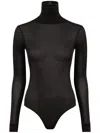 Maison Margiela Maison Martin Margiela Women Body Collo Alto Semitrasparente