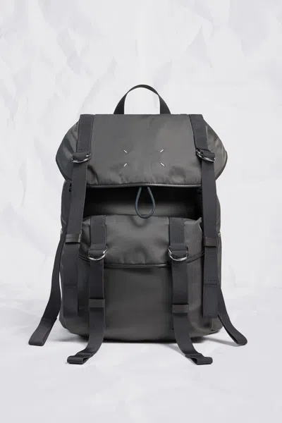 Maison Margiela High Tech Backpack Unisex Grey