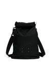 Maison Margiela High-tech Roll-up Backpack In Black