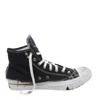 Maison Margiela Men High-top Sneakers With A Distressed Effect In Black