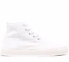 Maison Margiela High-top Sneakers With Logo For Men In White