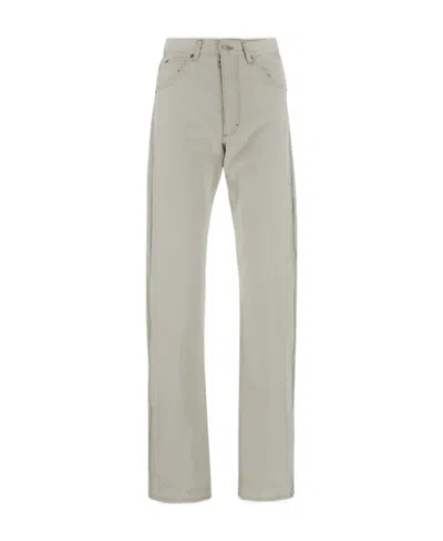 Maison Margiela High-waist Jeans In Gray