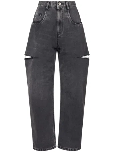 MAISON MARGIELA HIGH-WAISTED TAPERED JEANS