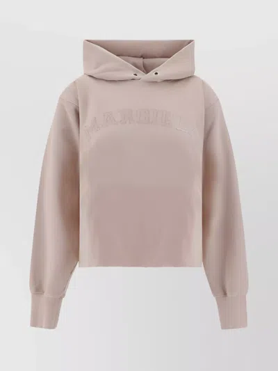 Maison Margiela Logo Sweatshirt In Pink