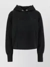 Maison Margiela Hooded Long Sleeve Cotton Sweatshirt In Animal Print