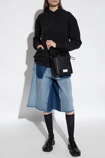 Maison Margiela Hooded Sweater In Grey