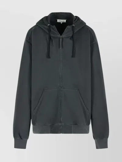Maison Margiela Hooded Sweatshirt Kangaroo Pocket In Multi