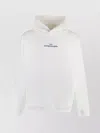 Maison Margiela Hooded Sweatshirt With Ribbed Cuffs And Hem In White