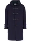 MAISON MARGIELA HOODED WOOL COAT