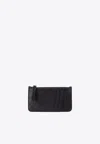 Maison Margiela Men's Leather Card Holder In Black