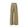 Maison Margiela Ide Leg Cotton Pants With Darts In Neutral