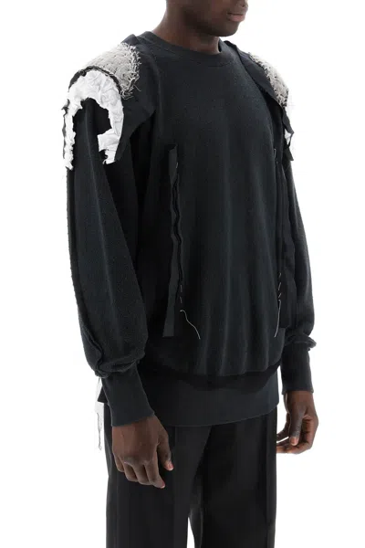 Maison Margiela Sweatshirt In Black