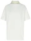 Maison Margiela Inverted White Cotton Shirt Women