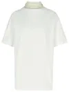 Maison Margiela Inverted White Cotton Shirt Women
