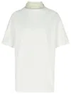Maison Margiela Inverted White Cotton Shirt Women