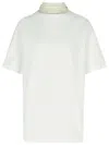 Maison Margiela Inverted White Cotton Shirt Women
