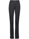 Maison Margiela Invitation-print Skinny Jeans In Black