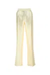 Maison Margiela Mohair & Silk High Rise Straight Pants