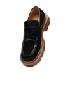 Maison Margiela Ivy Leather Loafers In Black