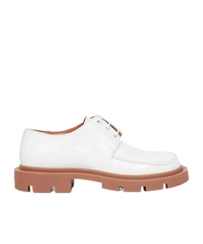 Maison Margiela Ivy Leather Loafers In White