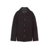 Maison Margiela Checkered Pattern Long Sleeve Jacket In Brown