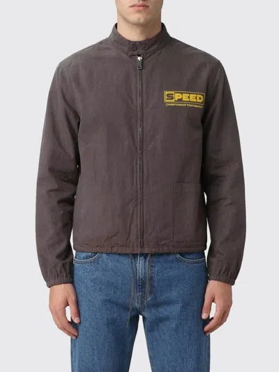 Maison Margiela Jacket Men Color Mud In Brown