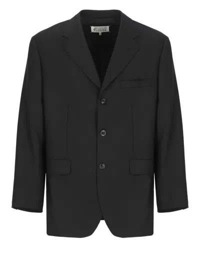Maison Margiela Jackets In Black