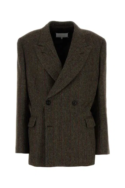 Maison Margiela Jackets And Vests In Brown