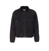 Maison Margiela Long Sleeve Jacket Featuring Front Pockets In Black