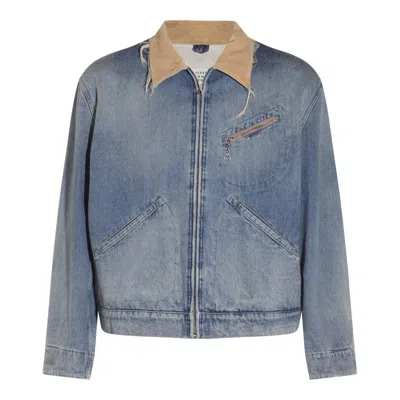 Maison Margiela Women's Denim Jacket In Blue