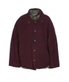 Maison Margiela Checkered Pattern Long Sleeve Jacket In Brown