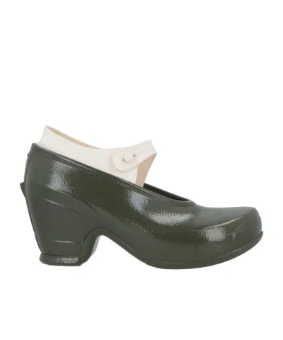 Maison Margiela Jane Courts In Green