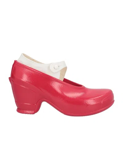 Maison Margiela Jane Pumps In Red