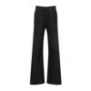 Maison Margiela Black Cotton 5 Pockets Pants In Black