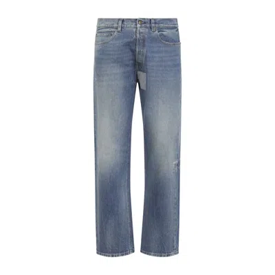 Maison Margiela Five Pocket Trousers Belt Loops In Blue