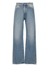 Maison Margiela Straight-leg Washed Jeans In Blue