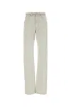 Maison Margiela Elevated Denim Straight-leg Jeans In Gray
