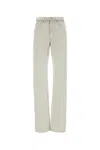 Maison Margiela Elevated Denim Straight-leg Jeans In Gray