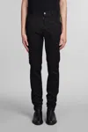 MAISON MARGIELA JEANS IN BLACK COTTON