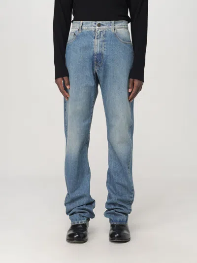 Maison Margiela Jeans  Men Color Blue In Blau