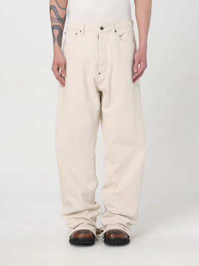 MAISON MARGIELA JEANS MAISON MARGIELA MEN COLOR ECRU,G59568029