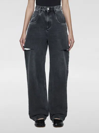 MAISON MARGIELA JEANS MAISON MARGIELA WOMAN COLOR BLACK,F80831002