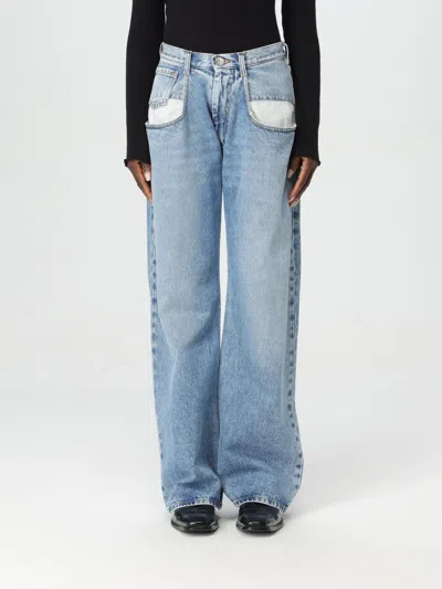 Maison Margiela Jeans  Damen Farbe Blau