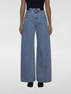 Maison Margiela Denim Jeans With Cut-out Detail In Denim