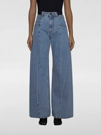 MAISON MARGIELA JEANS MAISON MARGIELA WOMAN COLOR DENIM,F75573028