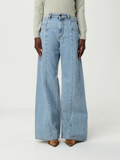 Maison Margiela Jeans  Woman Color Gnawed Blue