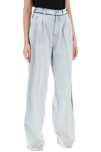 Maison Margiela 5 Pockets Carpenter Jeans In Blue