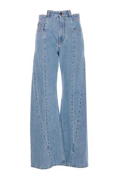 Maison Margiela Jeans In Blue