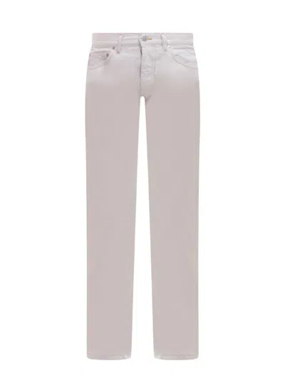 Maison Margiela Missing Pocket Jeans In White