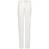 Maison Margiela Woman Pants Off White Size 28 Cotton In White